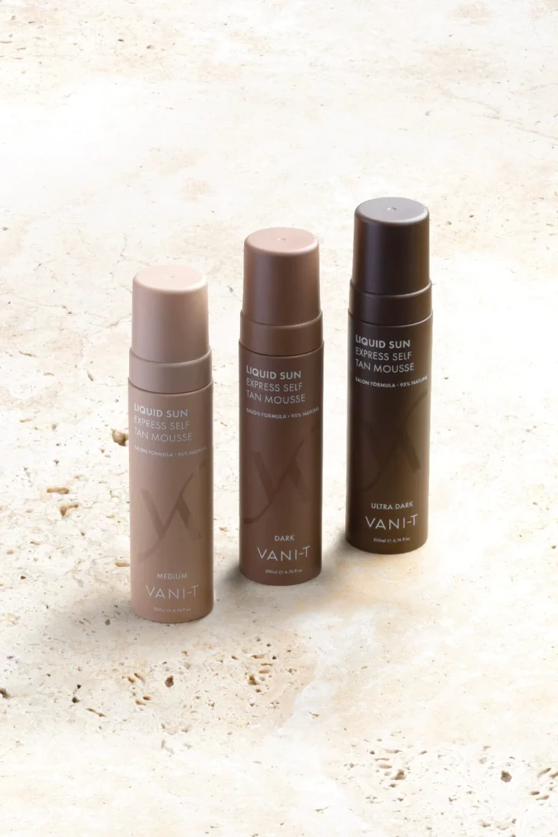 Liquid Sun Express Self Tan Mousse - Dark - Image 2